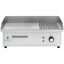 Outdoor Grill Accessories – Electric grill, smooth, grooved grill plate, - Carlat