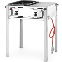 Outdoor Grill Accessories – Gas grill with divided grate and - Carlat