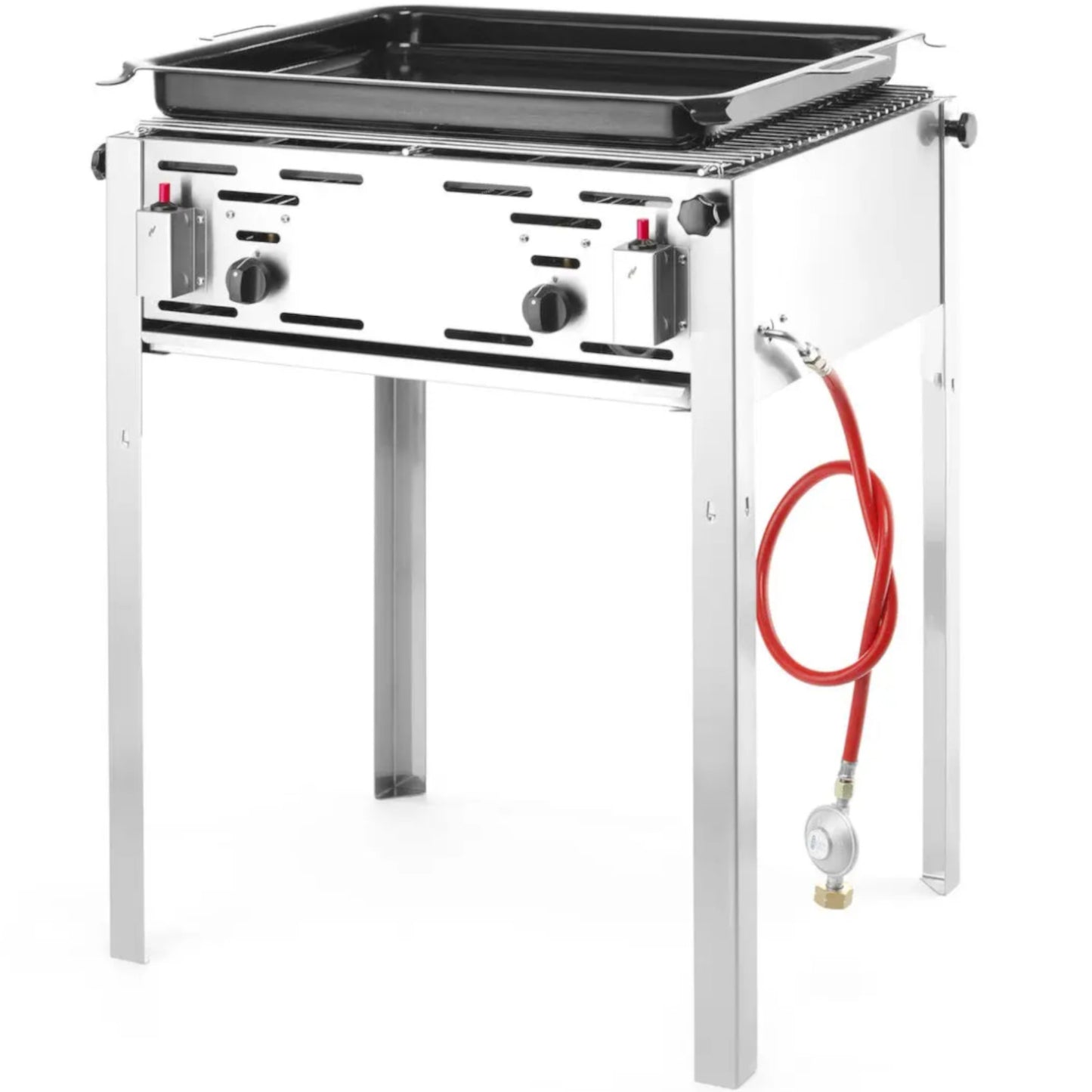 Outdoor Grill Accessories – Gas grill with frying pan Grill - Carlat