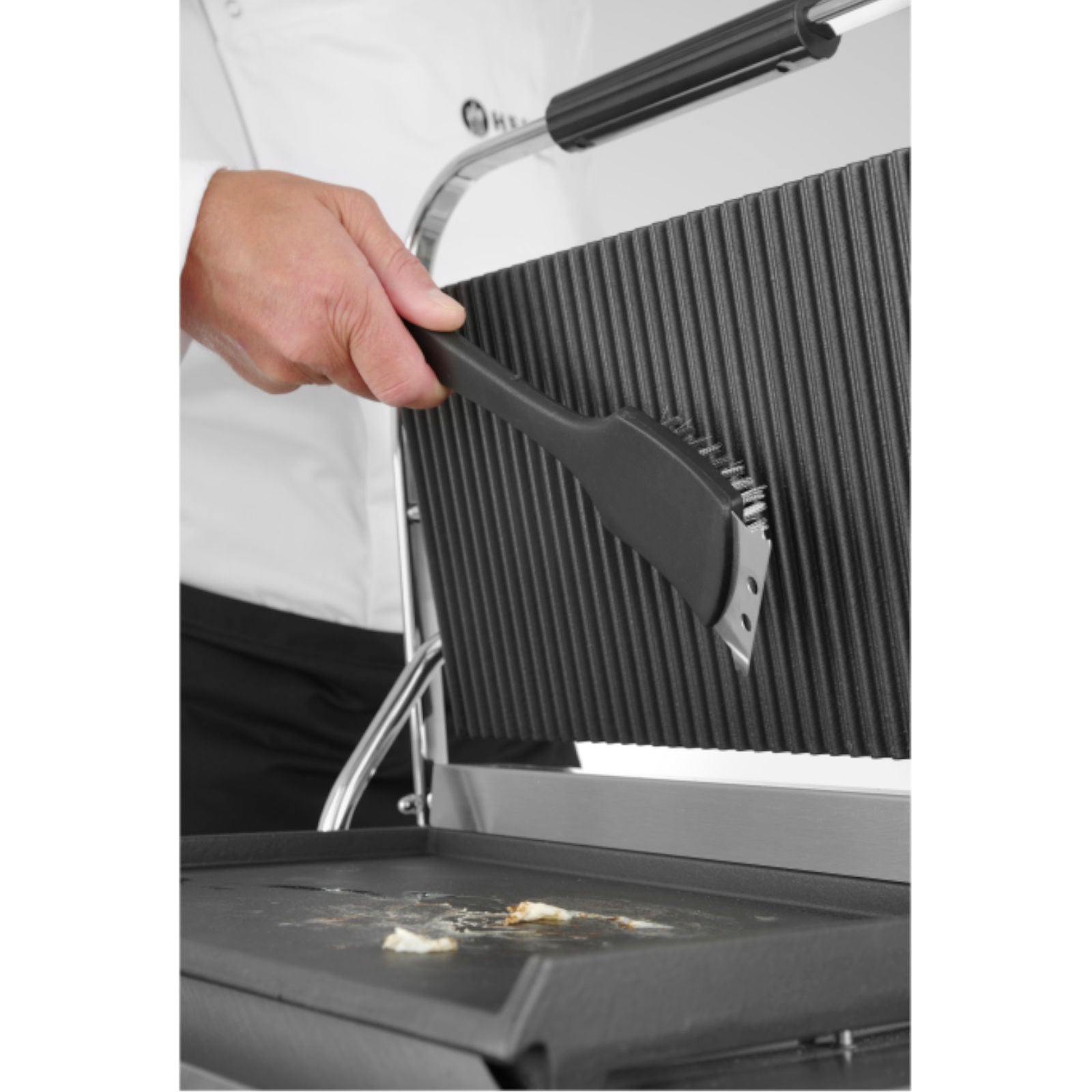 Outdoor Grill Accessories – Grill cleaner brush with scraper, BBQ - Carlat