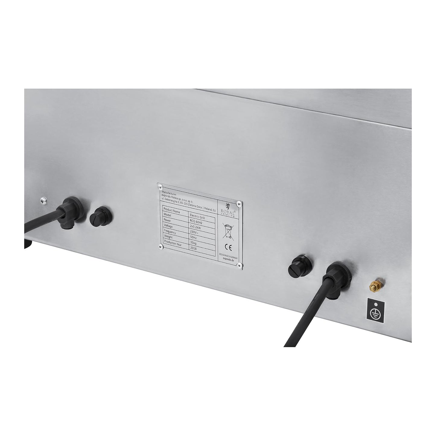 Outdoor Grill Accessories – Grill electric grill plate smooth 300deg - Carlat