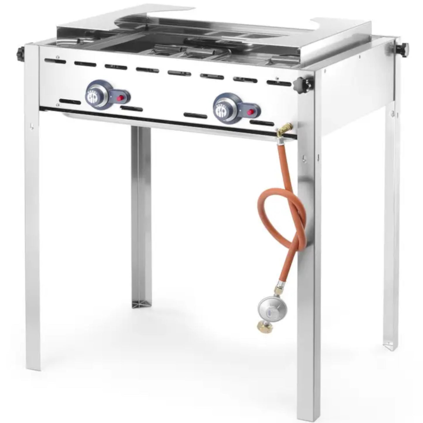 Outdoor Grill Accessories – Grill gazowy "Green Fire" 2 palniki - Carlat