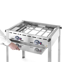 Outdoor Grill Accessories – Grill gazowy "Green Fire" 2 palniki - Carlat