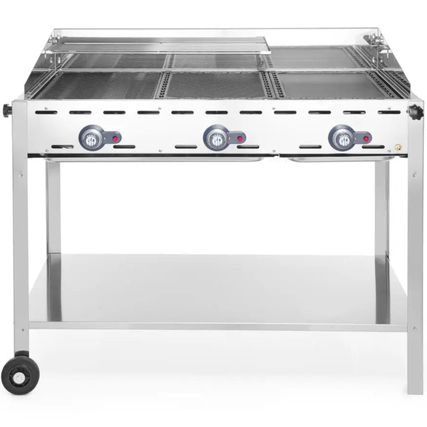 Outdoor Grill Accessories – Grill gazowy "Green Fire" 3 palniki - Carlat