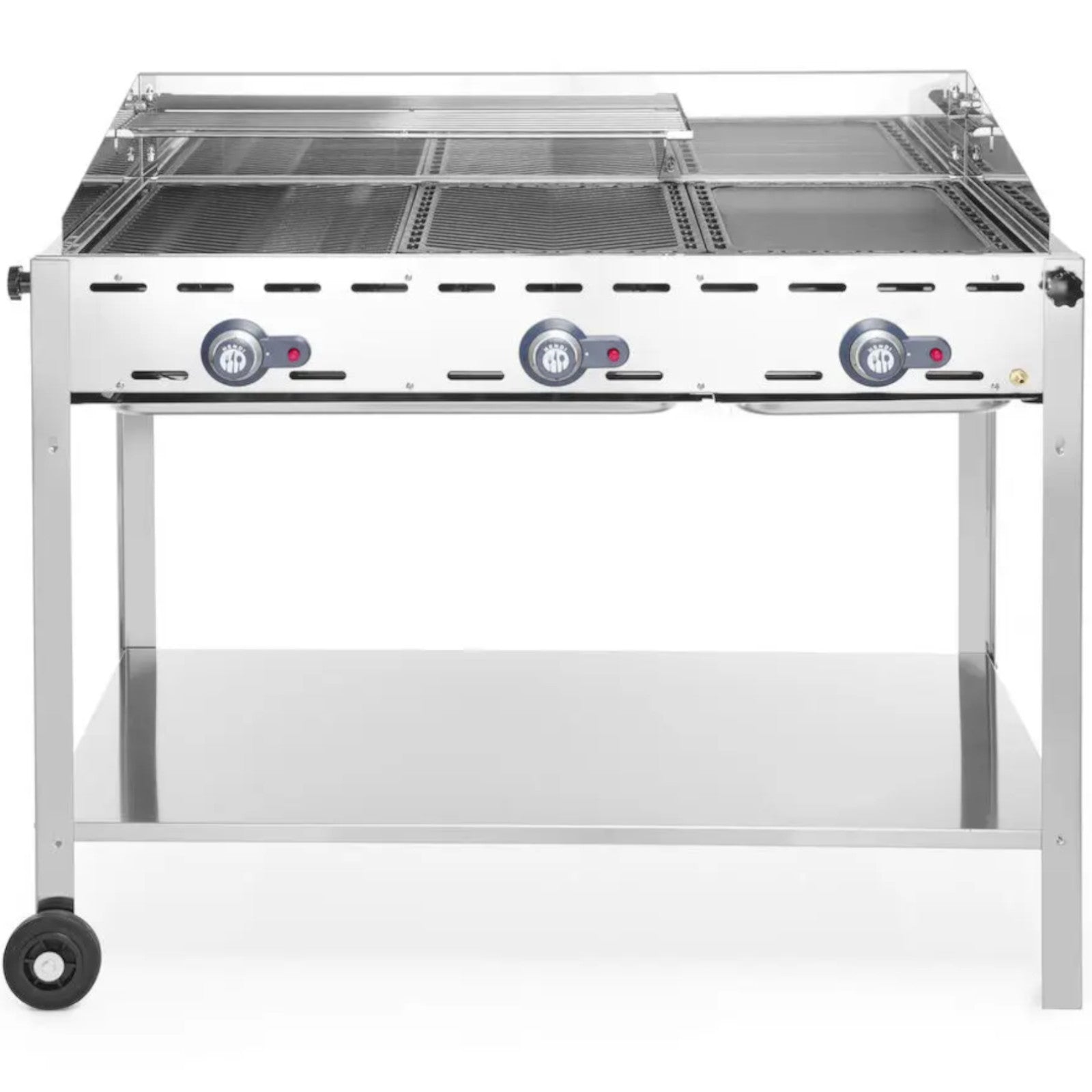 Outdoor Grill Accessories – Grill gazowy "Green Fire" 3 palniki - Carlat