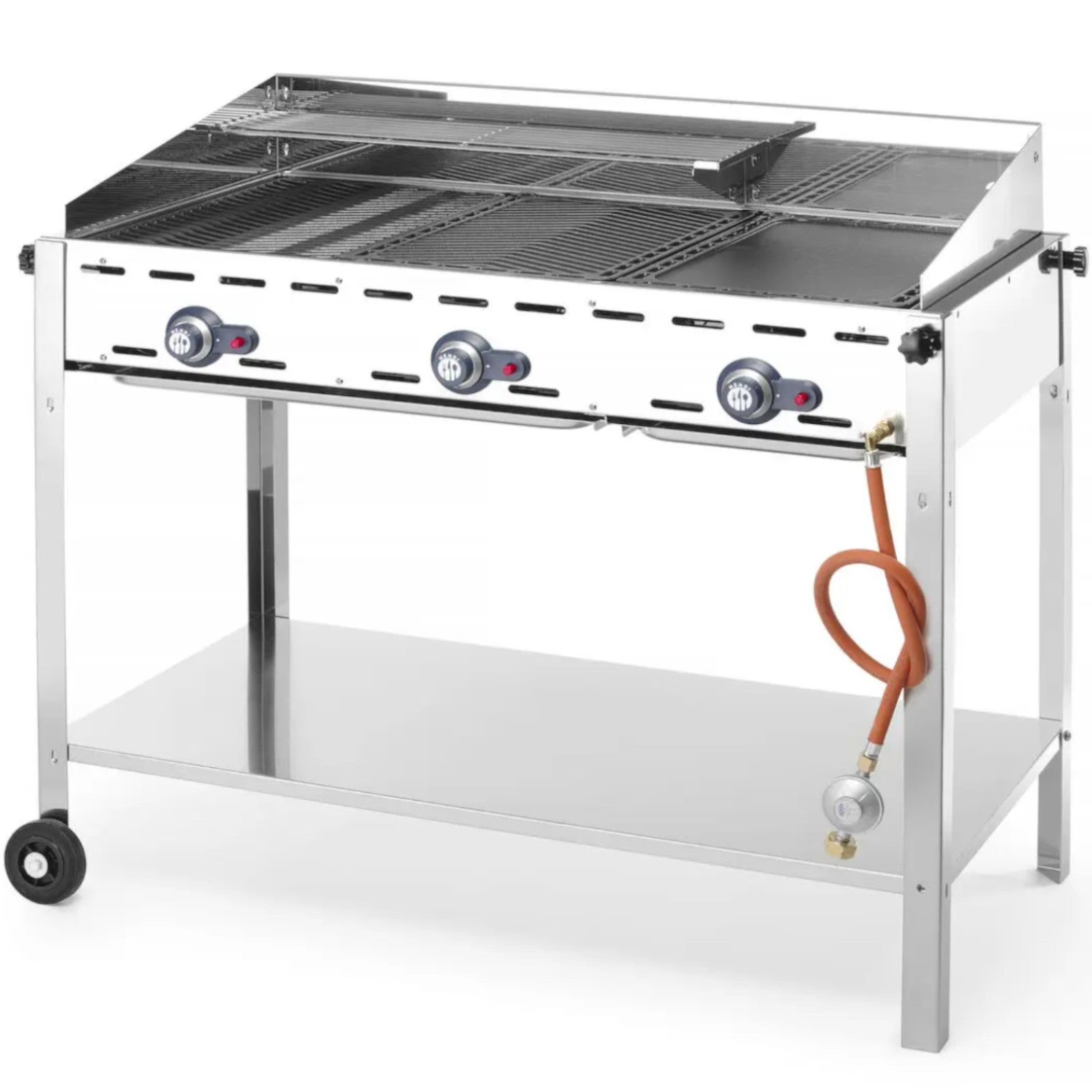 Outdoor Grill Accessories – Grill gazowy "Green Fire" 3 palniki - Carlat