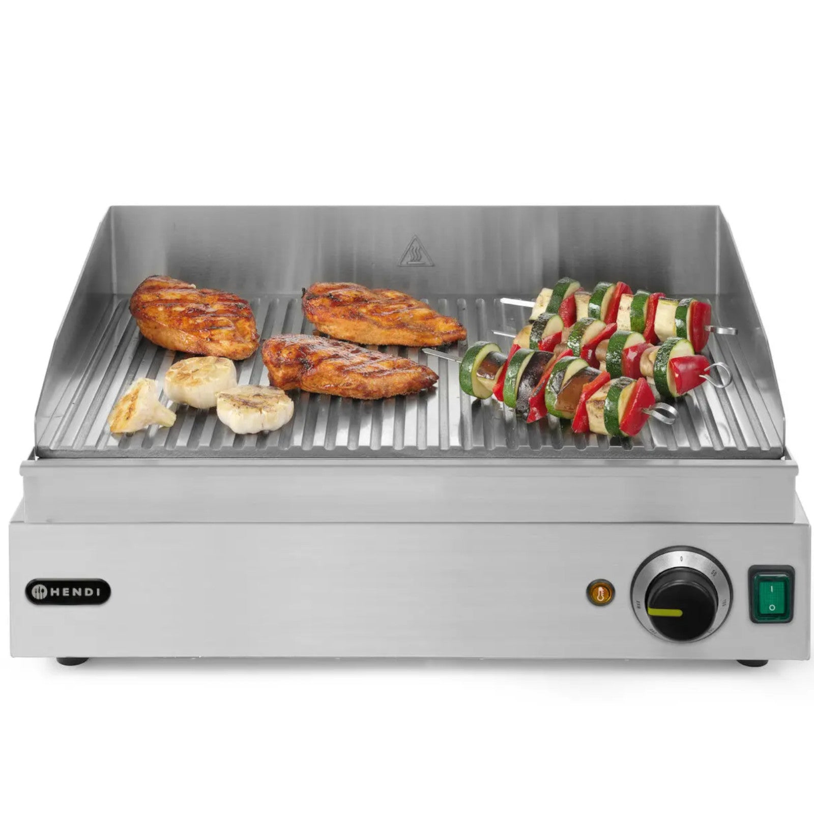Outdoor Grill Accessories – Profi Line grill heating plate, grooved, - Carlat