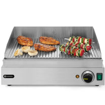 Outdoor Grill Accessories – Profi Line grill heating plate, grooved, - Carlat