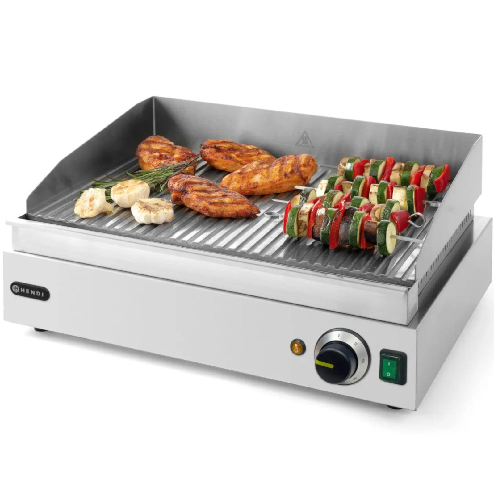Outdoor Grill Accessories – Profi Line grill heating plate, grooved, - Carlat