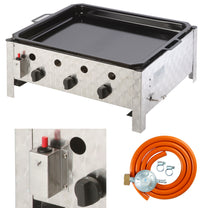 Outdoor Grills – Gas frying pan PELVIS 10 kW 3-burner - Carlat