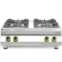 Ovens – 4-burner table gas stove Kitchen Line 2x 6kW - Carlat