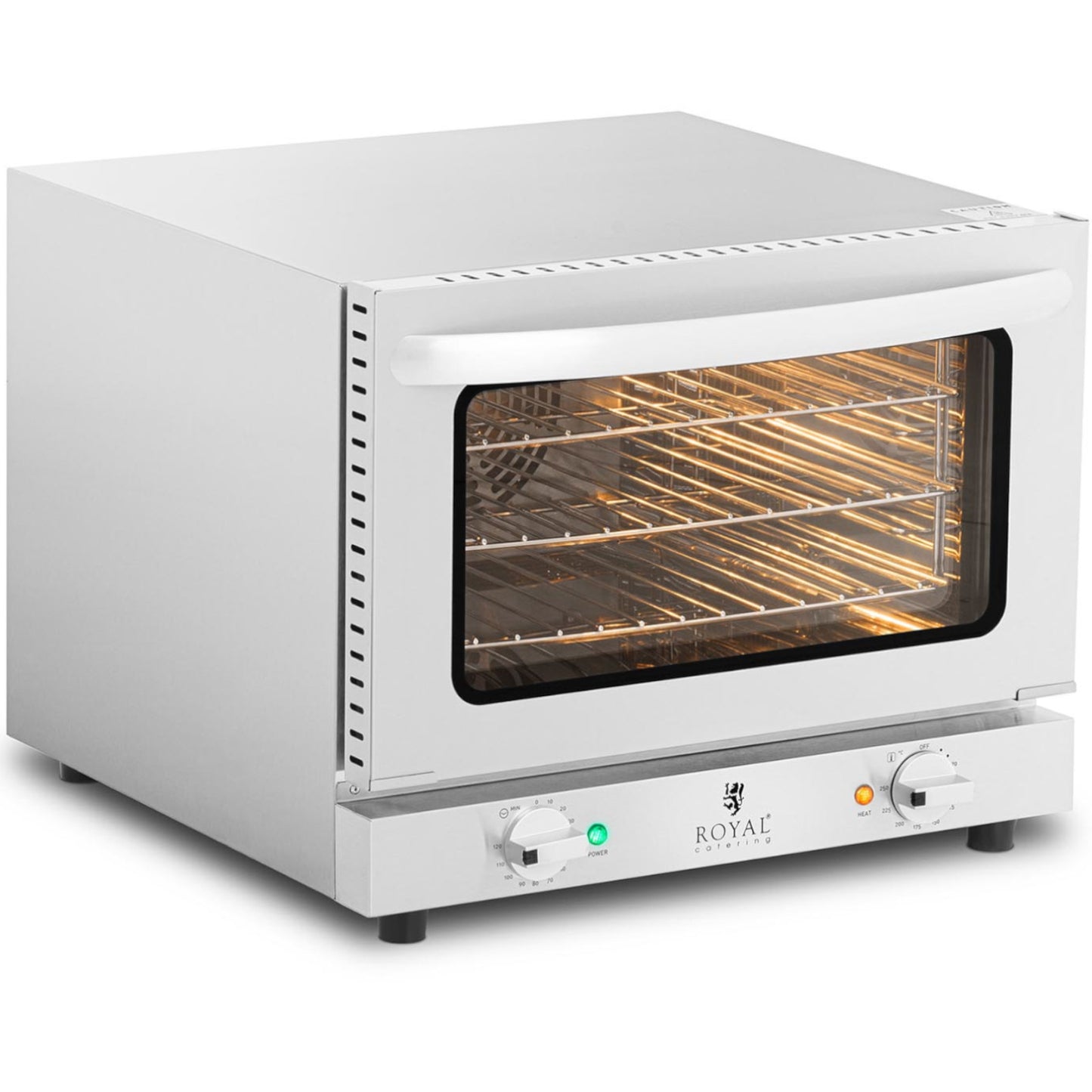 Ovens – Convection oven, 3-level oven, STEEL, 2150 W - Carlat