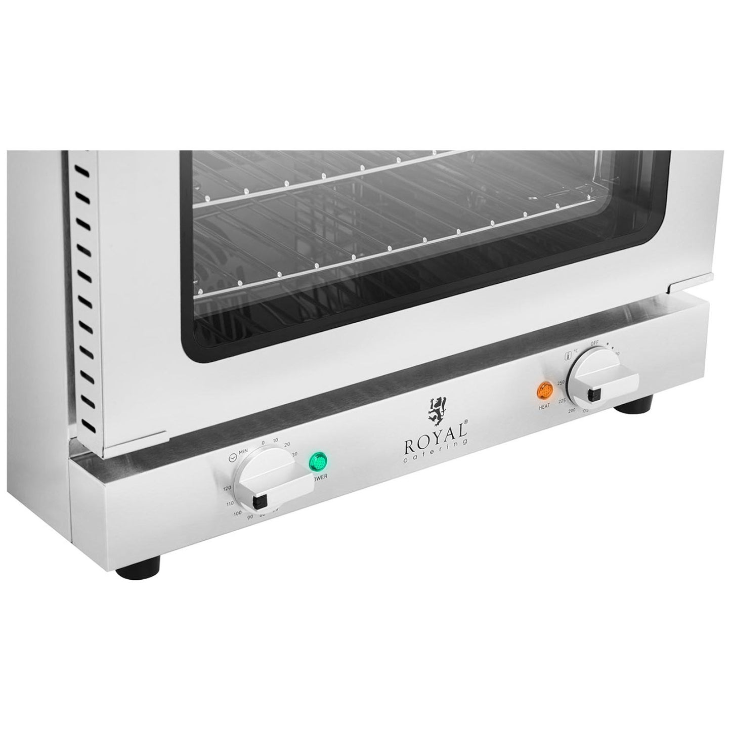 Ovens – Convection oven, 3-level oven, STEEL, 2150 W - Carlat