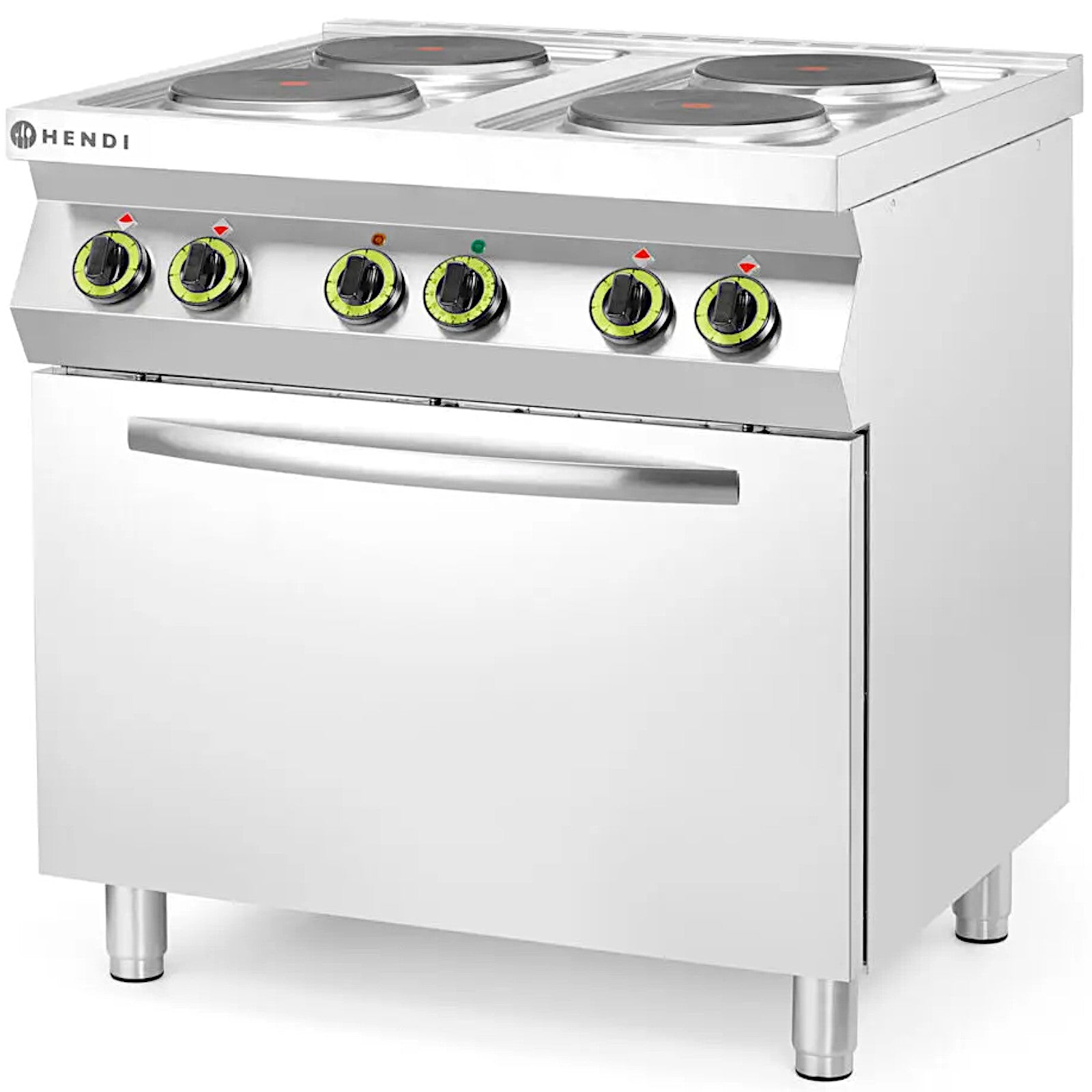 Ovens – Electric cooker 4 plates with convection oven GN1/1 - Carlat