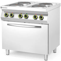 Ovens – Electric cooker 4 plates with convection oven GN1/1 - Carlat