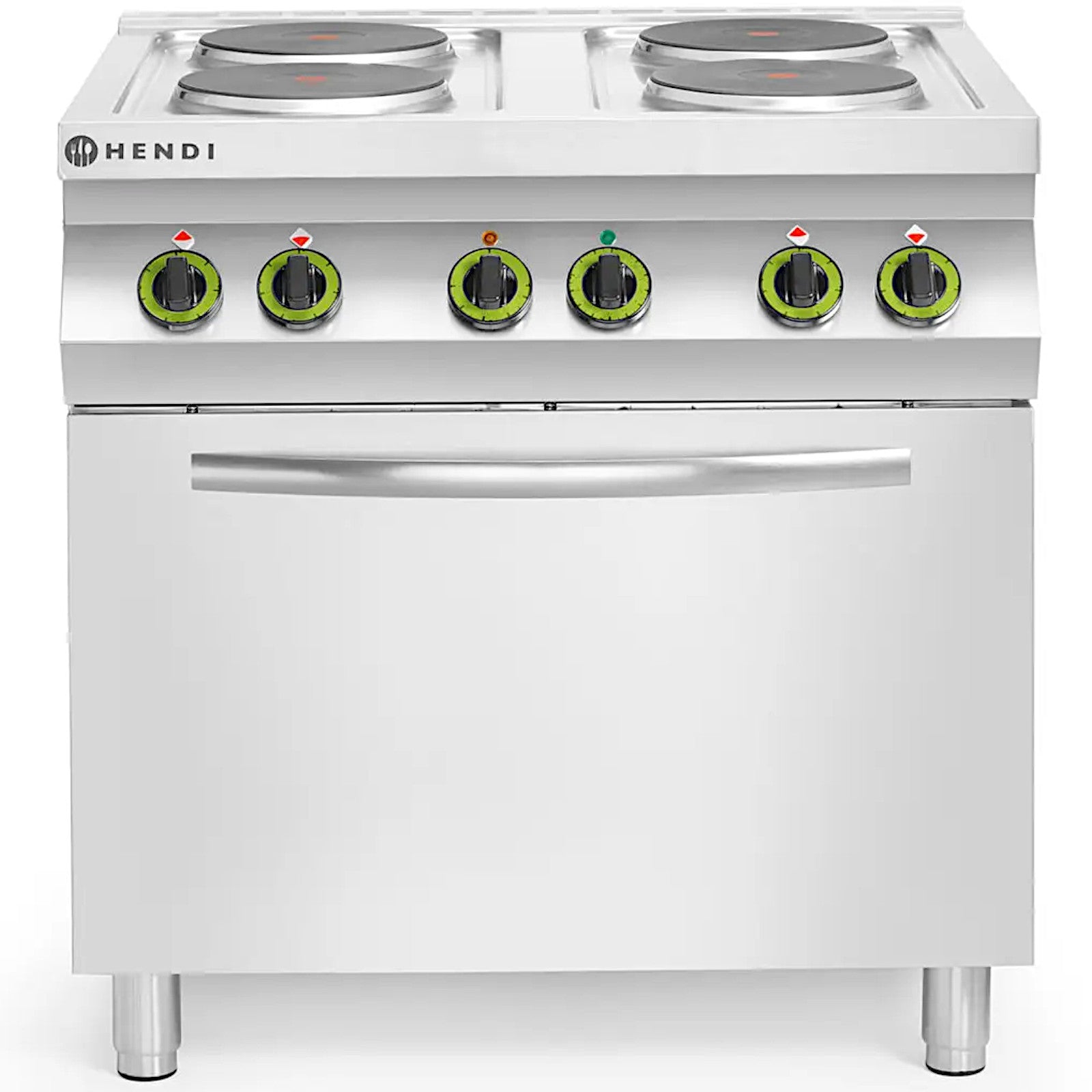 Ovens – Electric cooker 4 plates with convection oven GN1/1 - Carlat