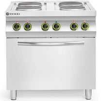 Ovens – Electric cooker 4 plates with convection oven GN1/1 - Carlat