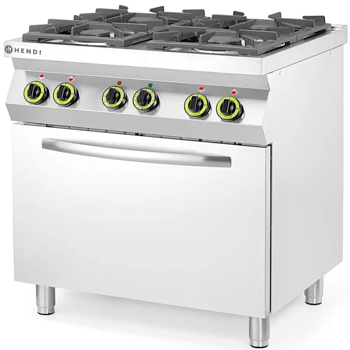 Ovens – Kuchnia gazowa 4 palniki z elektrycznym piekarnikiem konwekcyjnym - Carlat