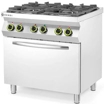 Ovens – Kuchnia gazowa 4 palniki z elektrycznym piekarnikiem konwekcyjnym - Carlat