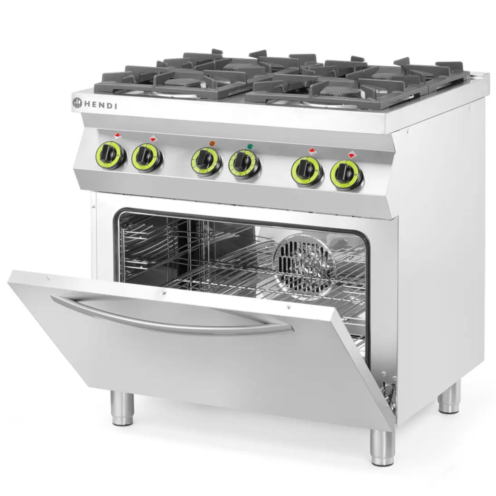 Ovens – Kuchnia gazowa 4 palniki z elektrycznym piekarnikiem konwekcyjnym - Carlat