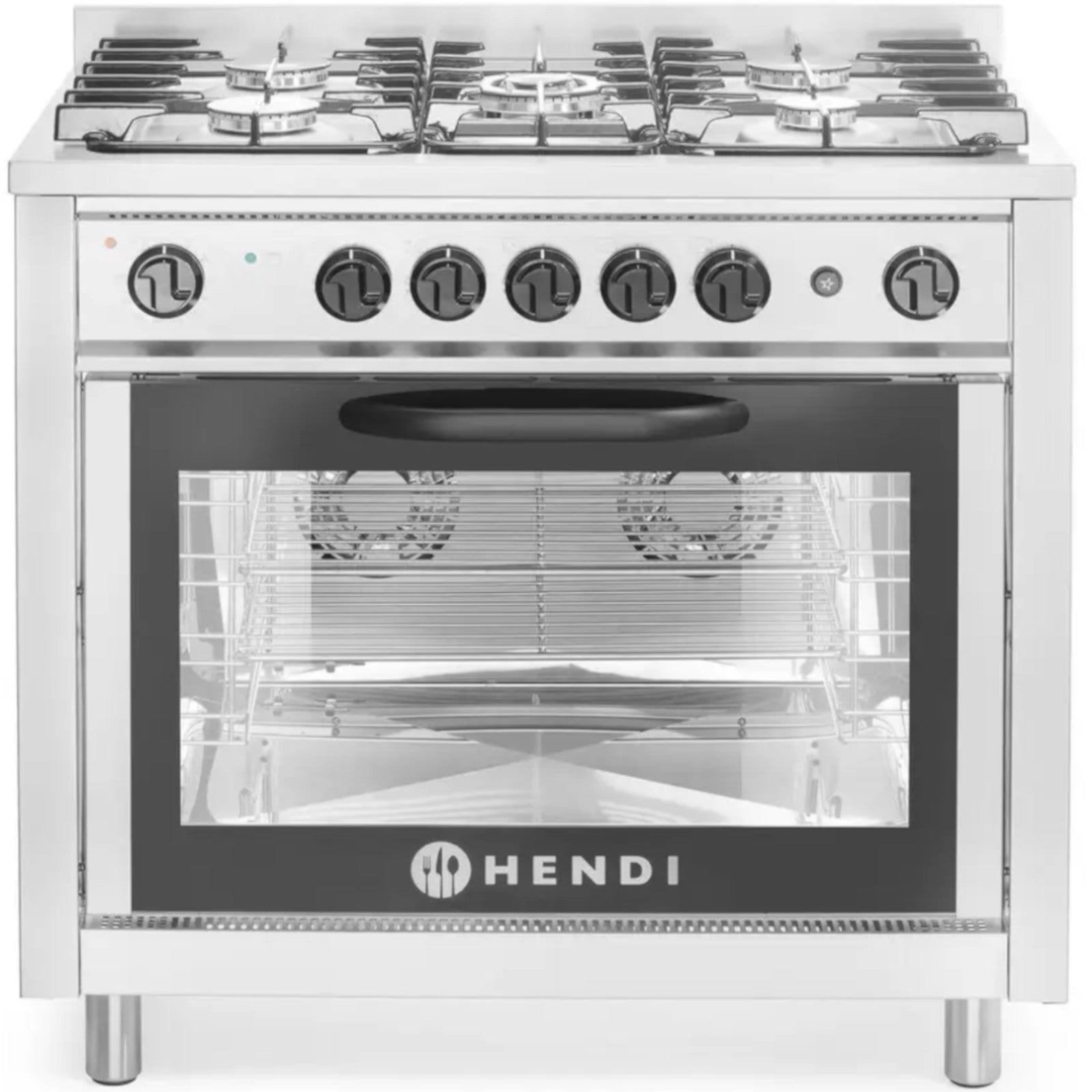Ovens – Kuchnia gazowa 5 palników z piekarnikiem konwekcyjnym - Carlat