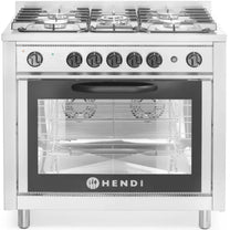Ovens – Kuchnia gazowa 5 palników z piekarnikiem konwekcyjnym - Carlat