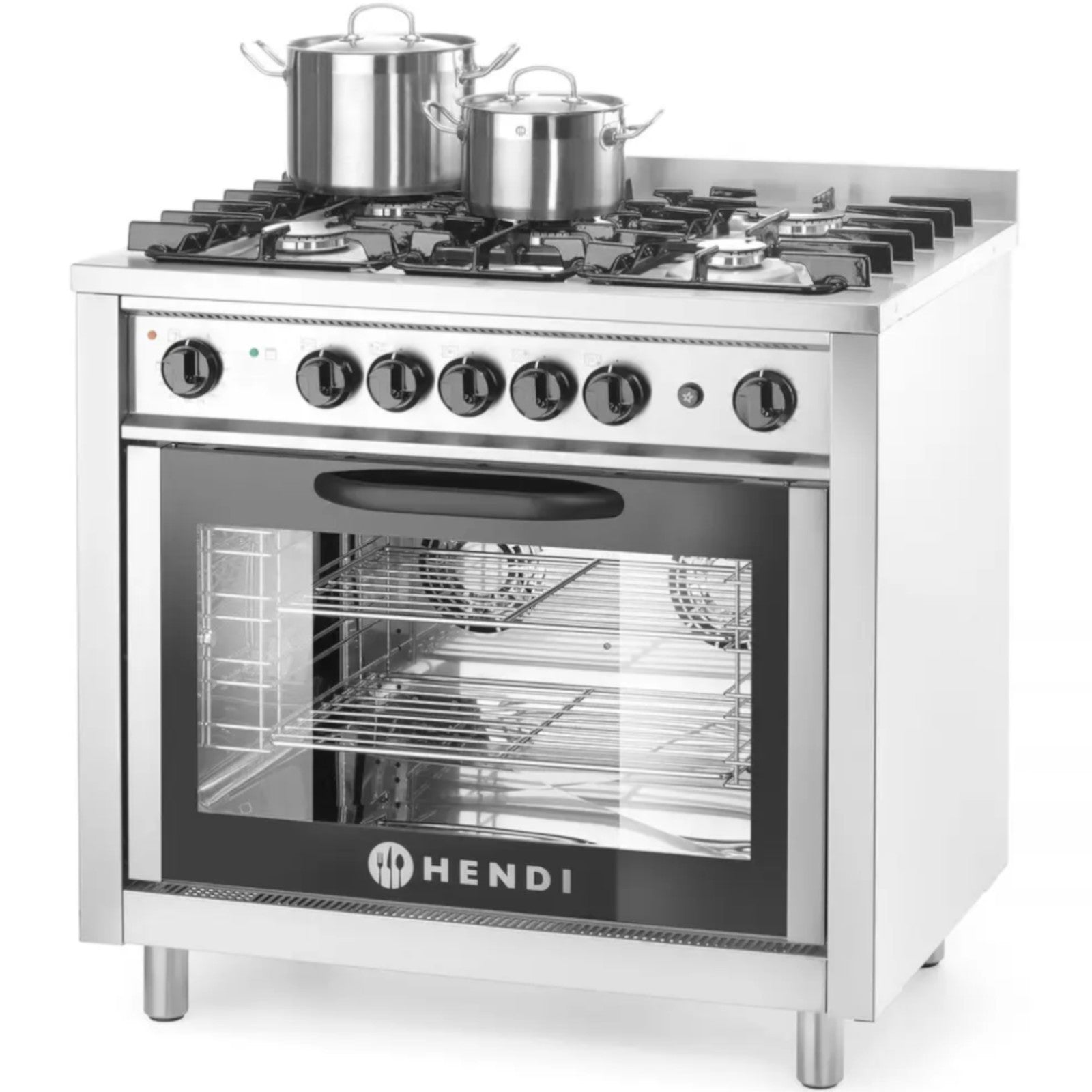 Ovens – Kuchnia gazowa 5 palników z piekarnikiem konwekcyjnym - Carlat