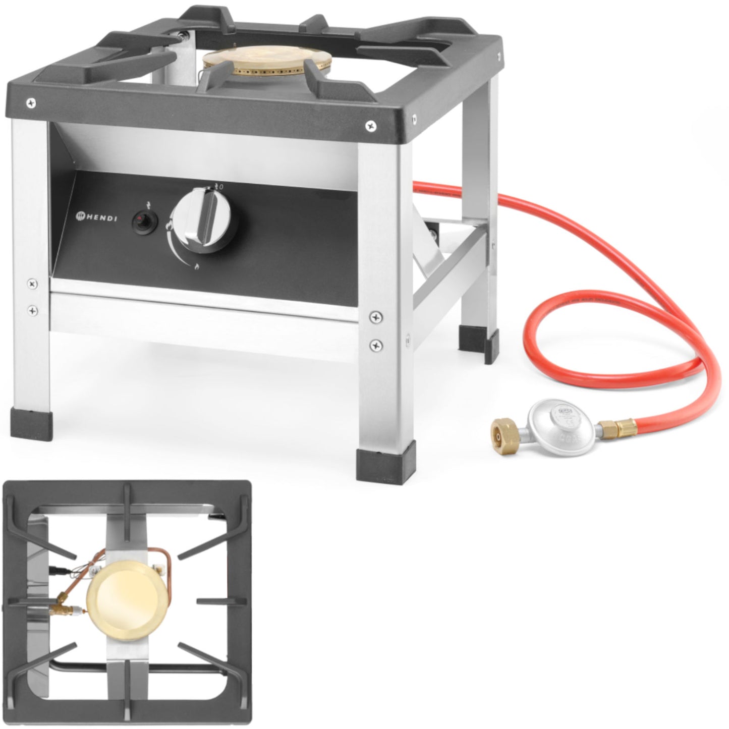 Ovens – Taboret gazowy Kitchen Line - Hendi 147801 - Carlat