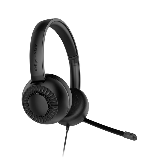 Over-ear – Kruger&amp;Matz P3 Computer Headset with Microphone (USB) - Carlat