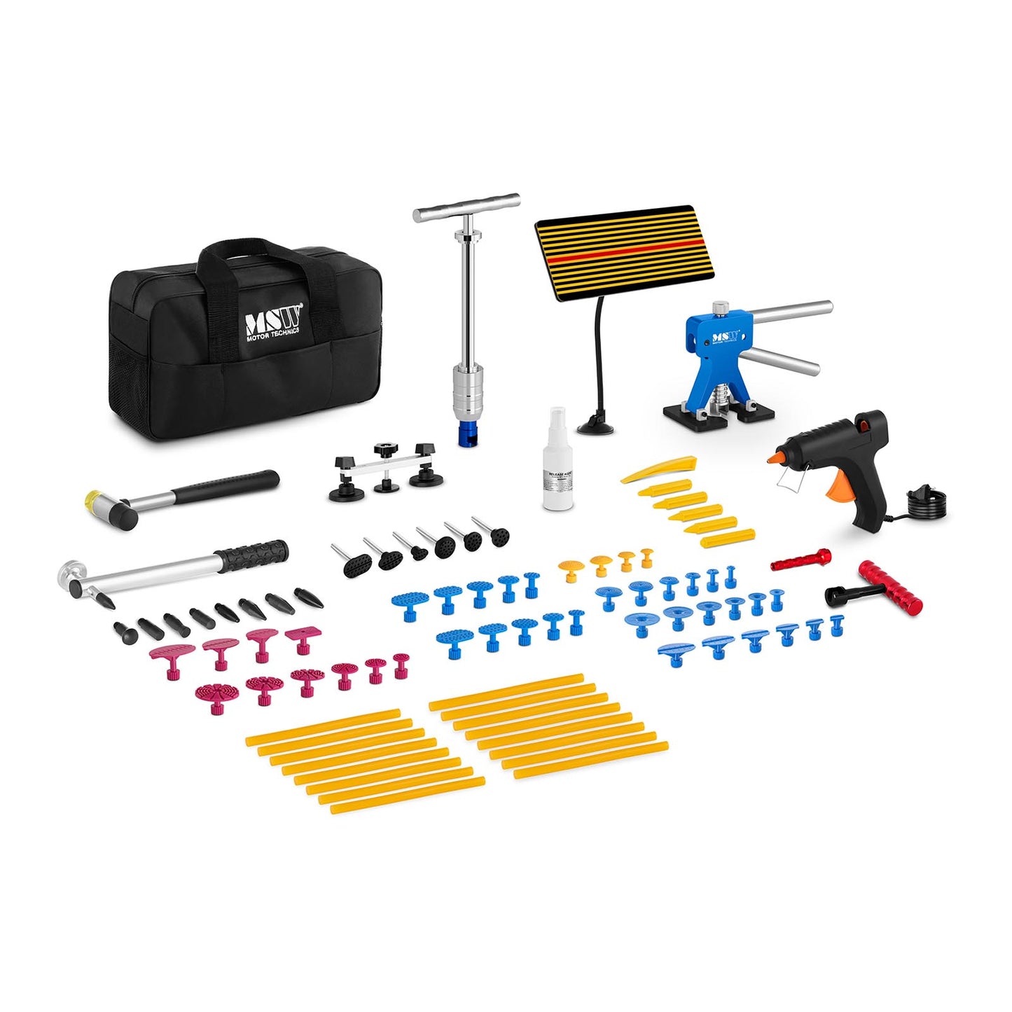 PDR repair kit for removing dents in PROFI body - 90 elements - Carlat