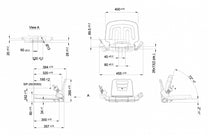 PILOT TH12 small folding seat - Carlat