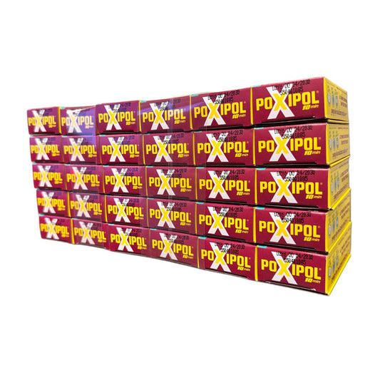 POXIPOL® Original Epoxy Glue – 30 pcs Set, Transparent, 16 g / 14 ml - Carlat