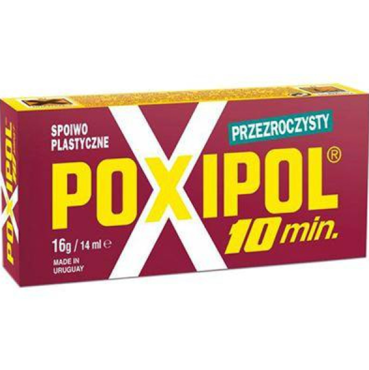 POXIPOL Transparent Epoxy Glue 82g/70ml – 12 Piece Set (10 Minutes) - Carlat