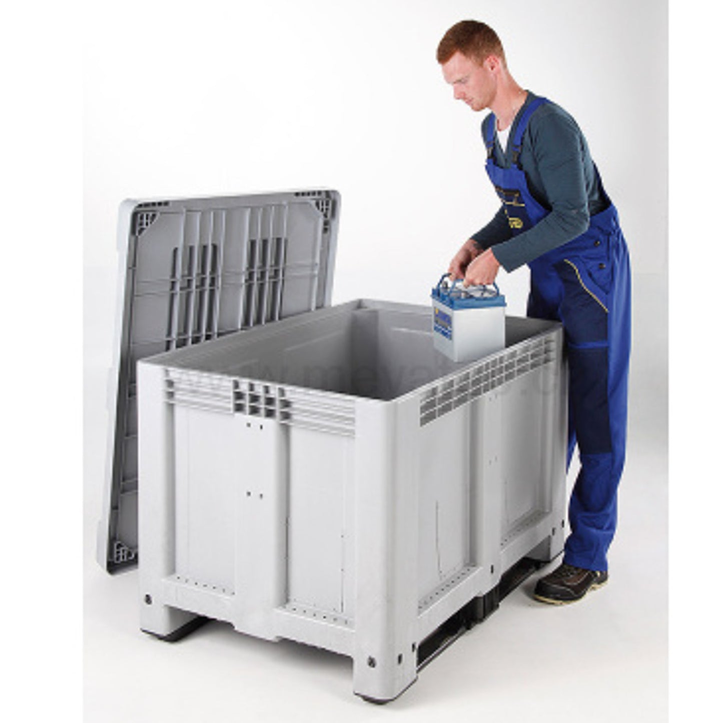 Pallets & Loading Platforms – Box pallet box container 610L - Carlat