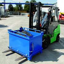 Pallets & Loading Platforms – Container container with a hinged - Carlat