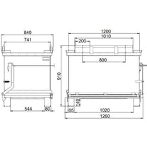 Pallets & Loading Platforms – Container container with a hinged - Carlat