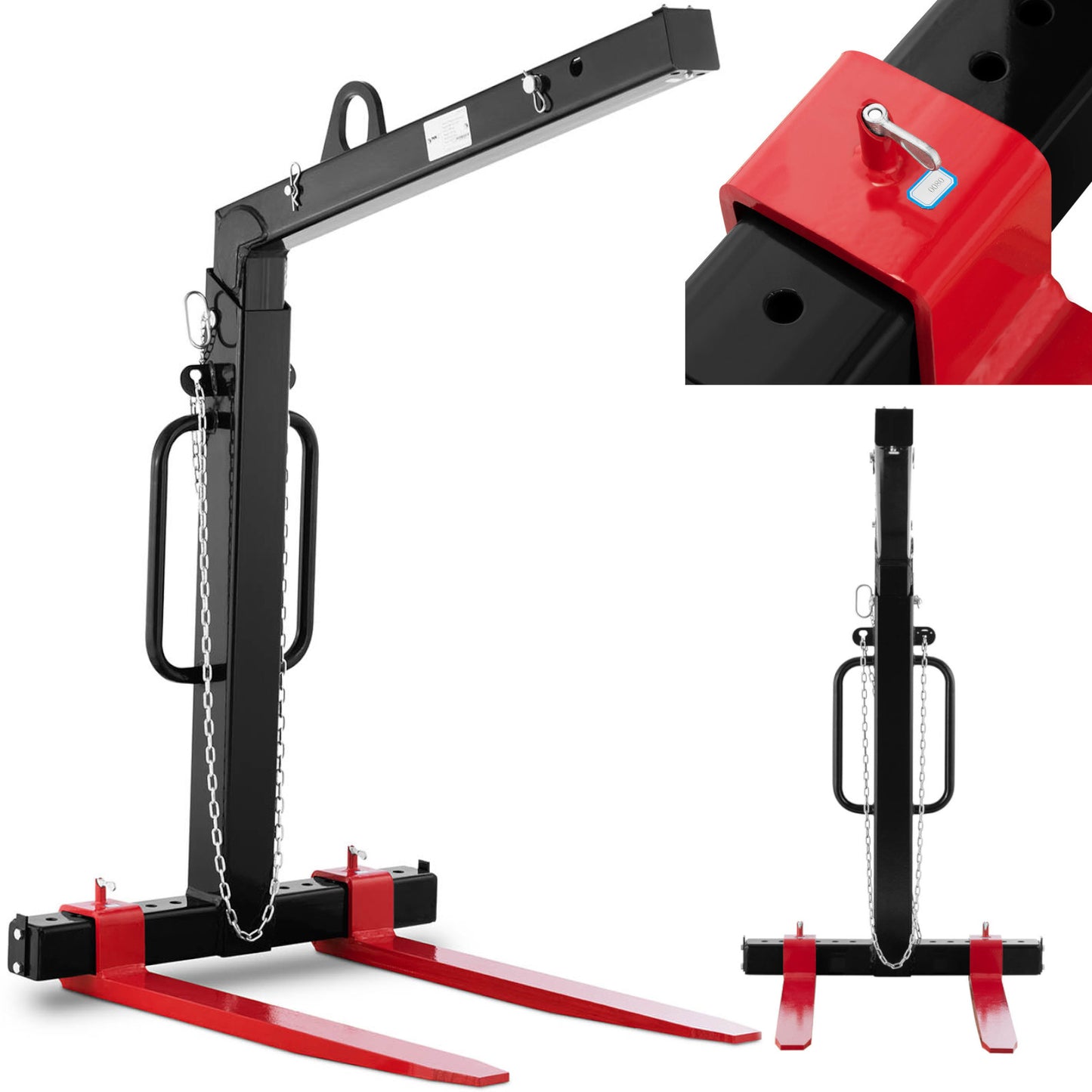 Pallets & Loading Platforms – Crane forks for pallets, self-leveling - Carlat