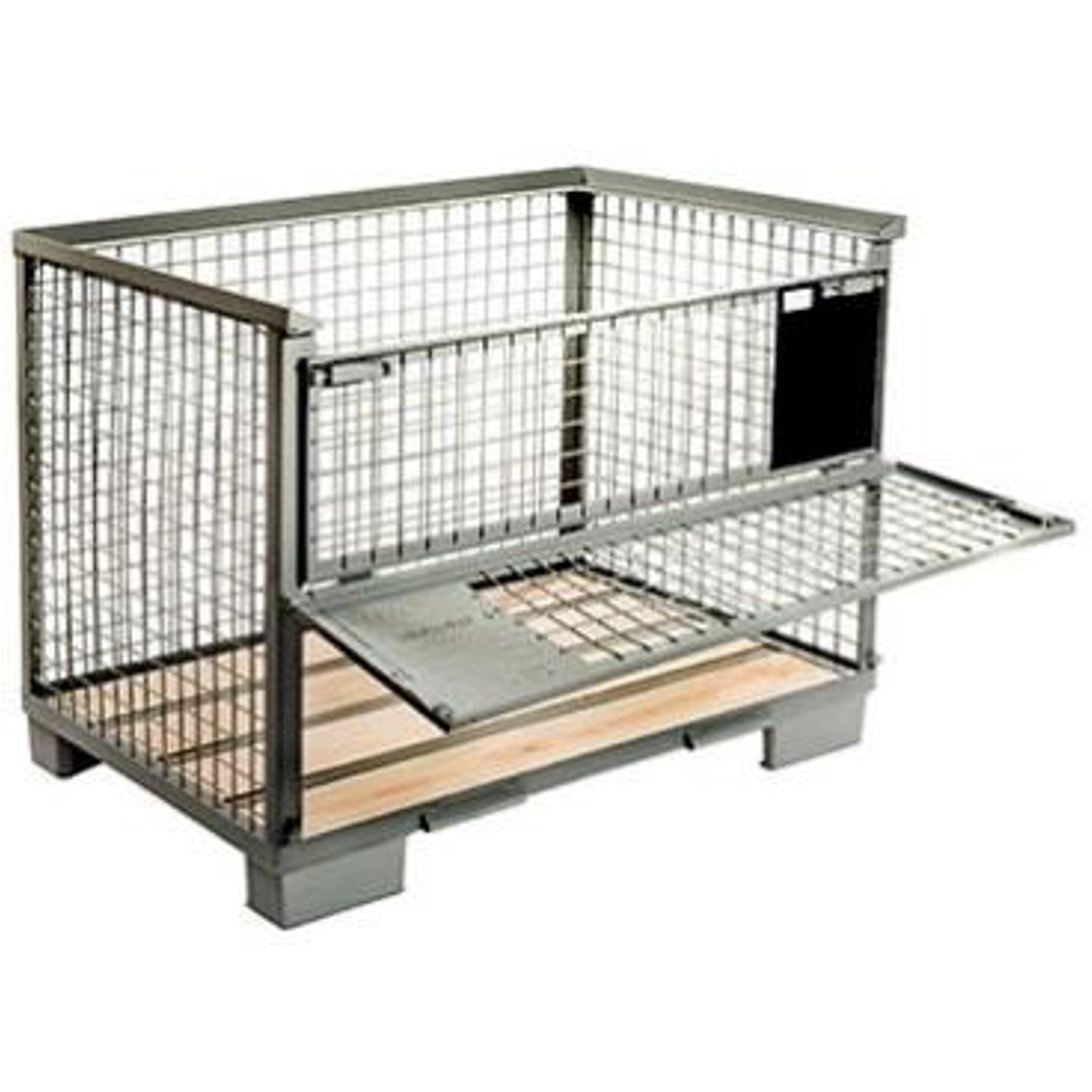 Pallets & Loading Platforms – EPAL mesh metal pallet box - Carlat