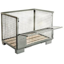 Pallets & Loading Platforms – EPAL mesh metal pallet box - Carlat