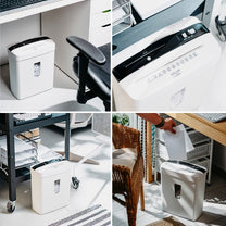 Paper Shredders, Laminators, and Supplies – AD 1037 White Paper Shredder - Carlat