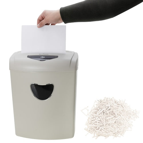 Paper Shredders, Laminators, and Supplies – AD 1038 Beige Paper Shredder - Carlat