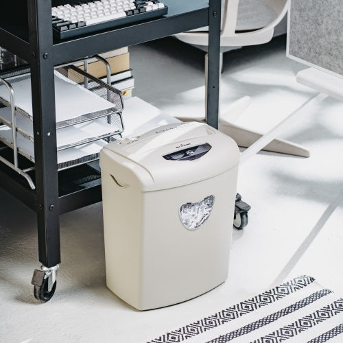 Paper Shredders, Laminators, and Supplies – AD 1038 Beige Paper Shredder - Carlat