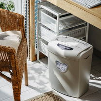 Paper Shredders, Laminators, and Supplies – AD 1038 Beige Paper Shredder - Carlat