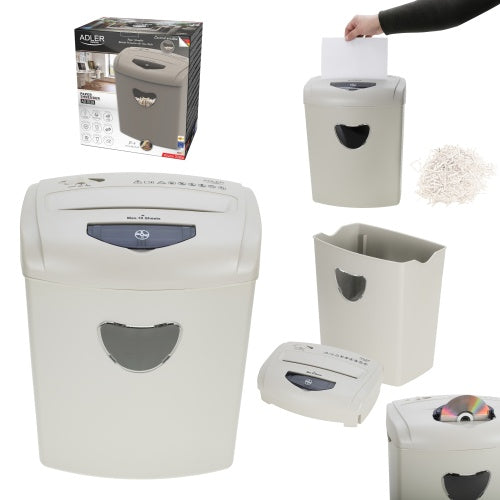 Paper Shredders, Laminators, and Supplies – AD 1038 Beige Paper Shredder - Carlat