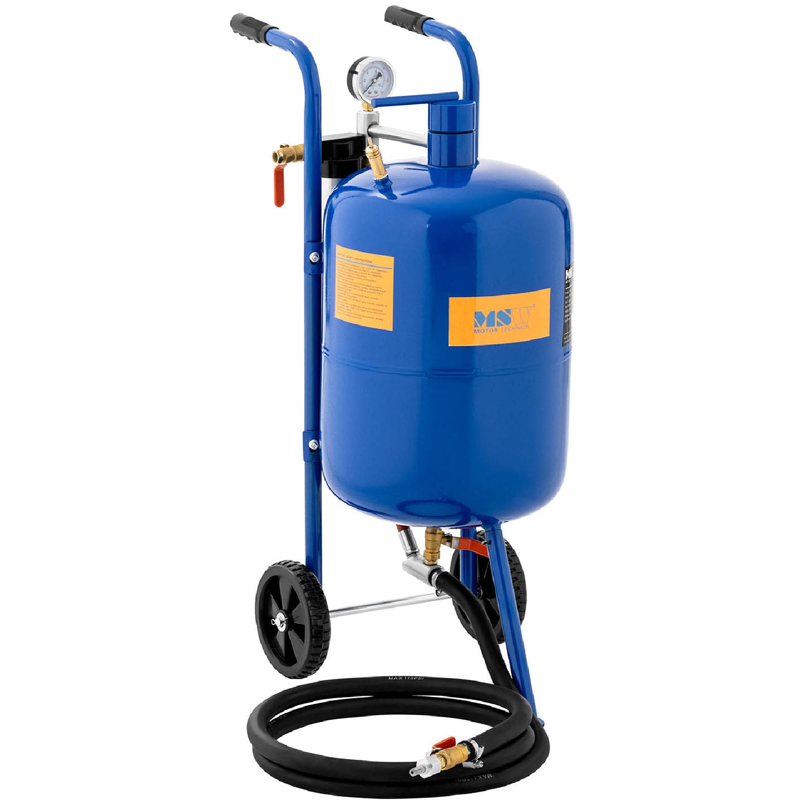 Pasta Maker Accessories – Mobile siphon sandblaster with pressure regulation - Carlat