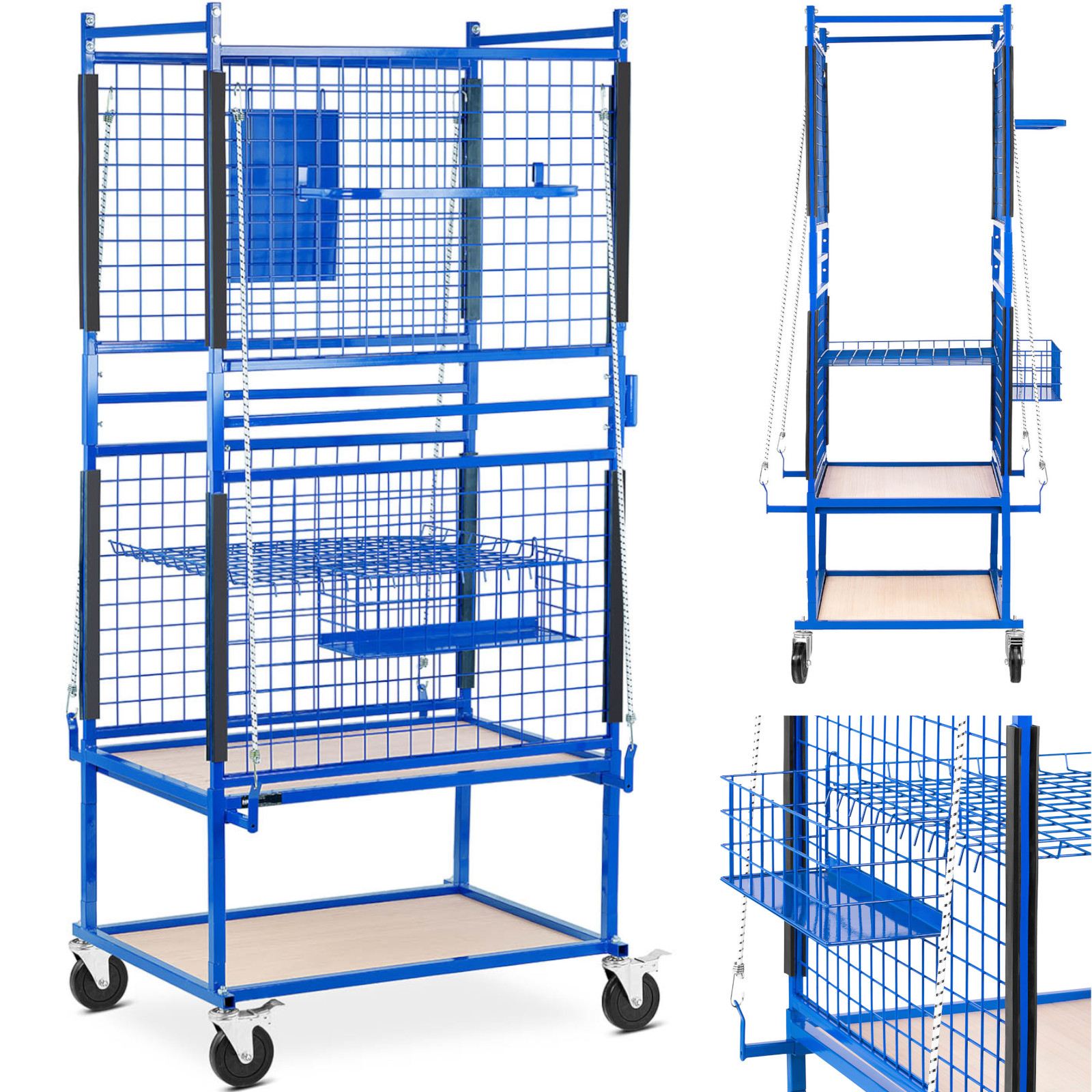 Pasta Maker Accessories – Trolley stand, paintwork basket for body - Carlat