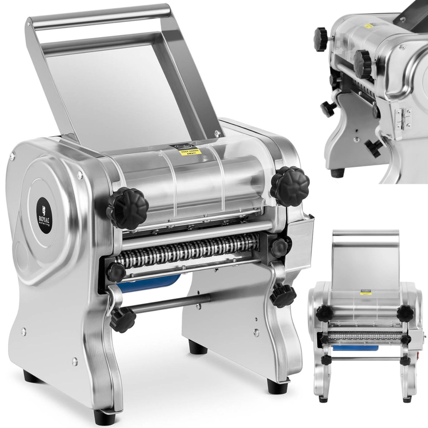 Pasta Makers – Stainless steel electric pasta machine 220 mm - Carlat