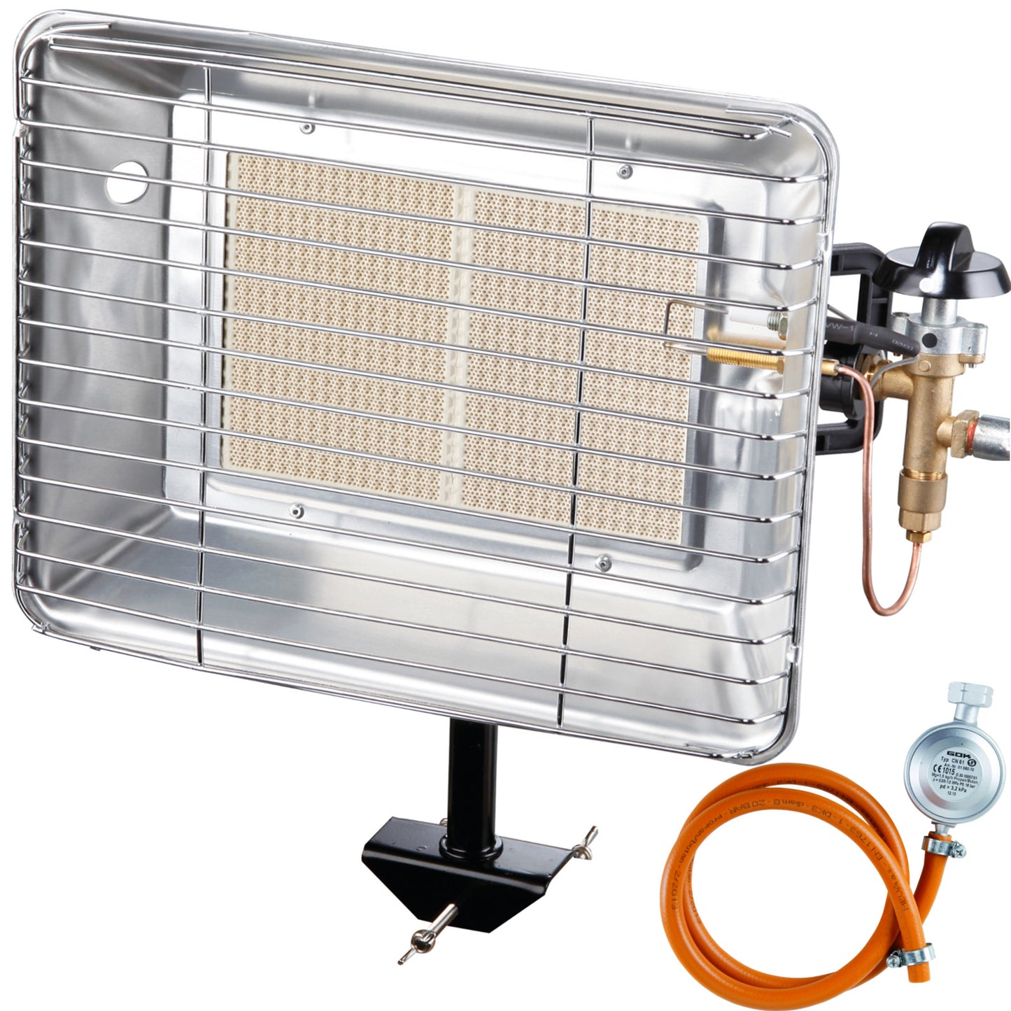 Patio Heaters – BRI radiant heater for PB LPG gas - Carlat