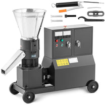 Pellet machine granulator pellet machine sawdust feed mobile 7.5 kW 400 V 300 kg/h dia. 200mm - Carlat