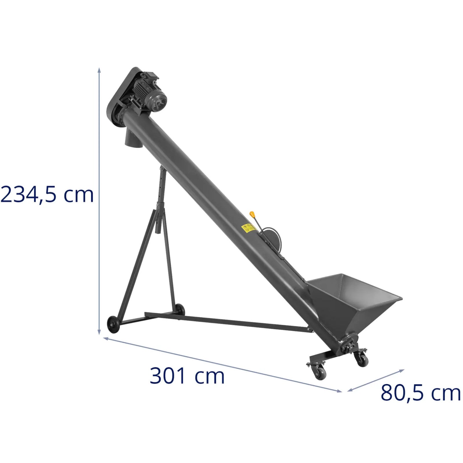 Pellet machines – Screw feeder for pellets, grain, sawdust, 3 - Carlat